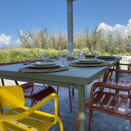 Daire The Nine Graces- Chloe, Charming Naxos With Pool & Garden