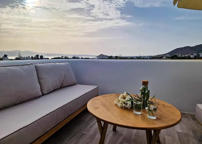 아파트 The Nine Graces- Chloe, Charming Naxos With Pool & Garden