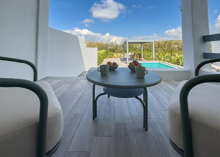 The Nine Graces- Chloe, Charming Naxos With Pool & Garden